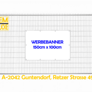 Mesh Werbebanner 150cm x 100cm