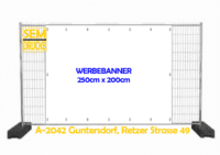 Mesh Werbebanner 250cm x 200cm