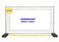 Mesh Werbebanner 300cm x 150cm