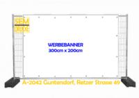Mesh Werbebanner 300cm x 200cm