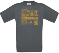 Funshirt Feuerwehr