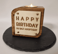 Happy Birthday du bist adoptiert