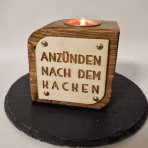 ANZÜNDEN NACH DEM KACKEN