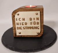 ICH BIN HIER FÜR DIE STIMMUNG
