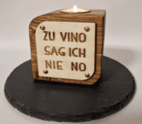 Zu Vino sag ich nie no