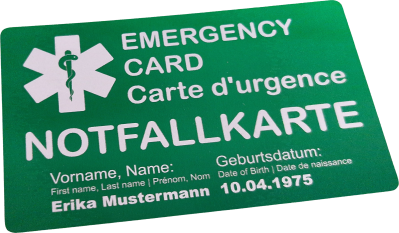 Notfallkarte